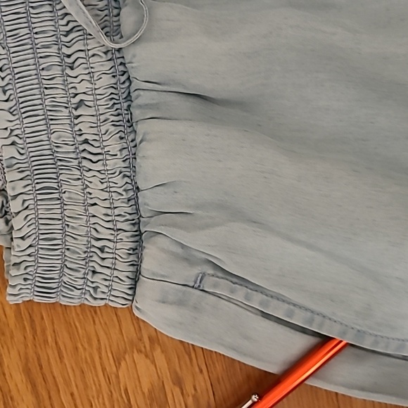 SO BRAND WOMENS JUNIOR SIZE BLUE SOFT SHORTS HIGH RISE SIZE EXTRA SMALL - Picture 6 of 13